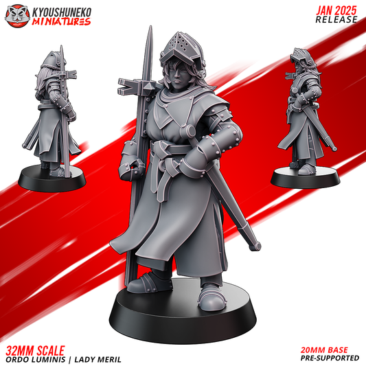 Lady Meril | Ordo Luminis - Kyoushuneko Miniatures