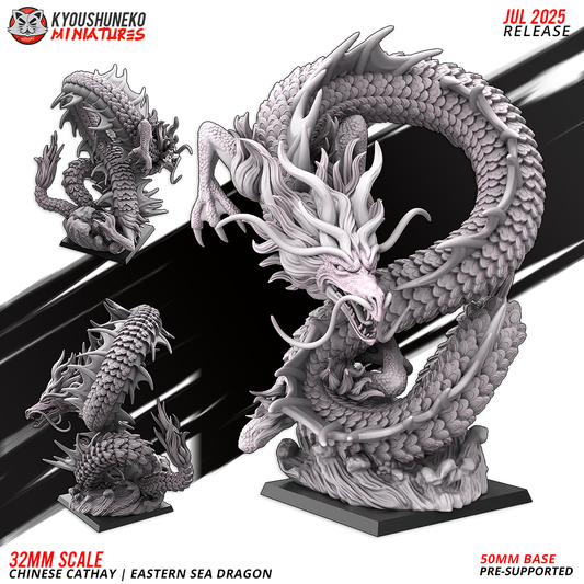Eastern Sea Dragon | Chinese Cathay - Kyoushuneko Miniatures