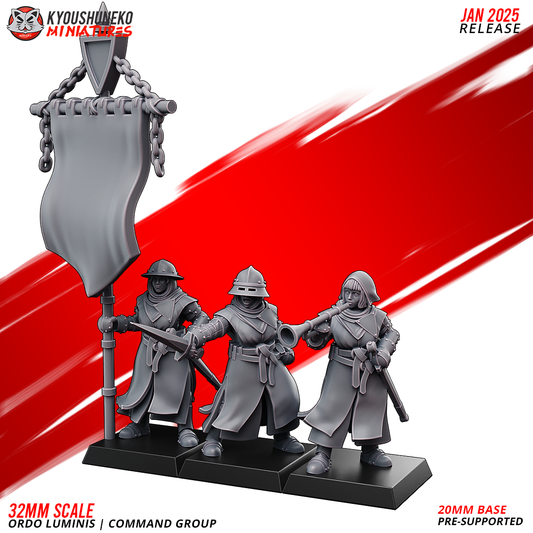 Command Group | Ordo Luminis - Kyoushuneko Miniatures