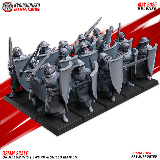 Ordo Luminis | Sword & Shield - Kyoushuneko Miniatures
