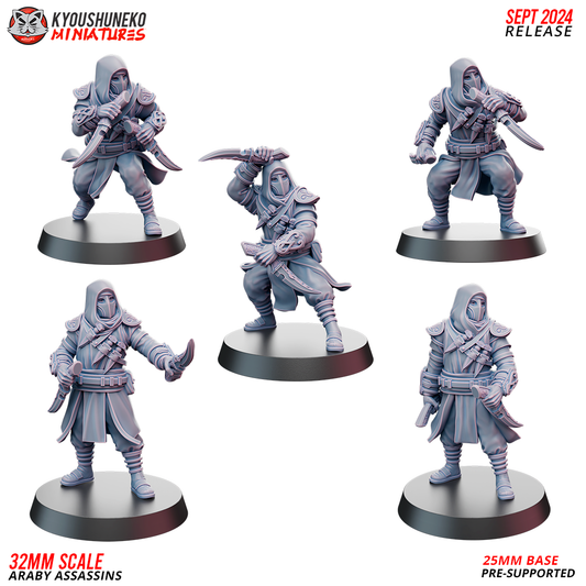 Araby Assassins - Kyoushuneko Miniatures