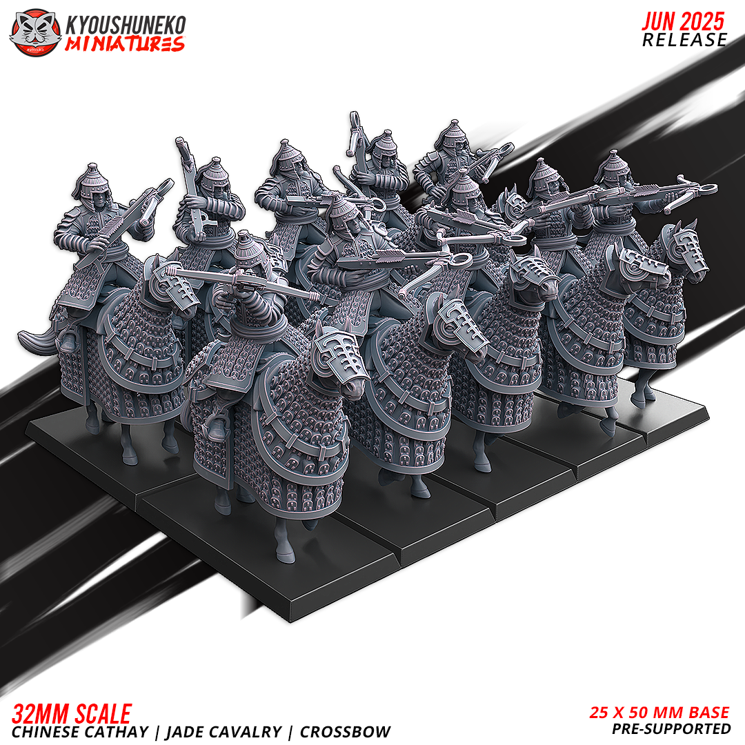 Crossbow - Jade Cavalry | Chinese Cathay - Kyoushuneko Miniatures