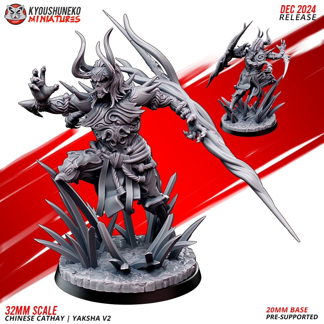 Yaksha v2 | Chinese Cathay - Kyoushuneko Miniatures