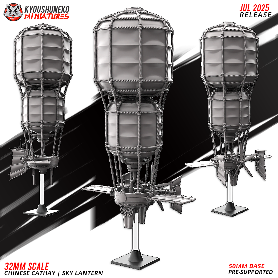 Sky Lantern | Chinese Cathay - Kyoushuneko Miniatures