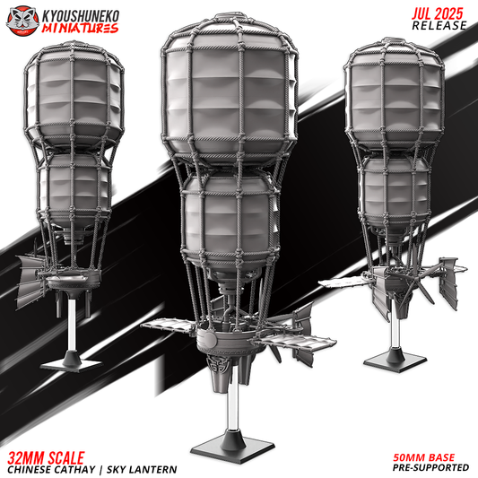 Sky Lantern | Chinese Cathay - Kyoushuneko Miniatures