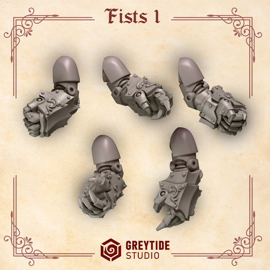 Fists 1 CL - Arms and Weapons - Bits - GreyTide Studio