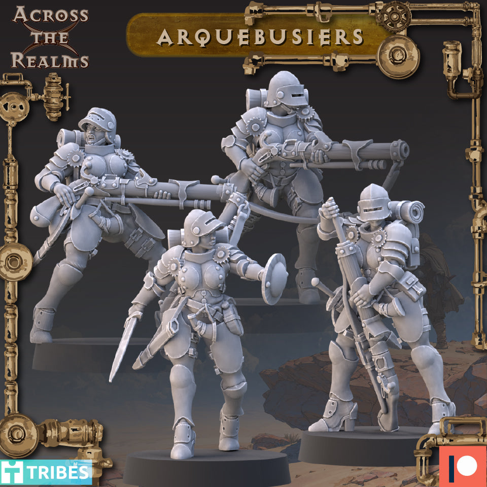 Arquebusiers - Across the Realms 28mm