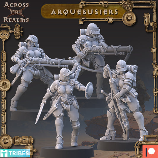 Arquebusiers - Across the Realms 28mm