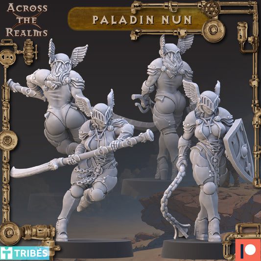 Paladin Nun - Across the Realms 28mm