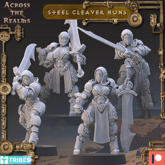 Steel Cleaver Nuns - Across the Realms 28mm