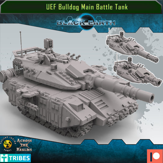 Bulldog Battle Tank - Pinup Corps - Across the Realms 32mm