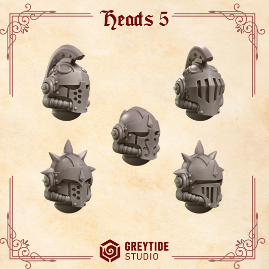 Heads 5 CL - Bits - GreyTide Studio