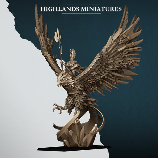 Aegean Elves - Aegean Ice Phoenix - Highlands Miniatures