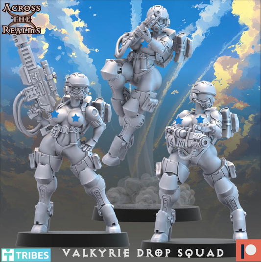 Valkyrie Drop Squad A NSFW - Across the Realms 32mm