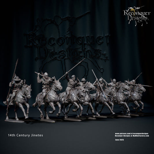 14th Century Jinetes - Reconquer Designs