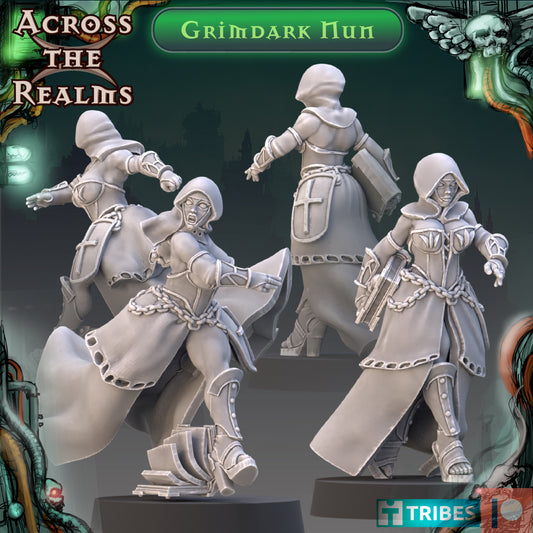 Grimdark Nun - Across the Realms 32mm