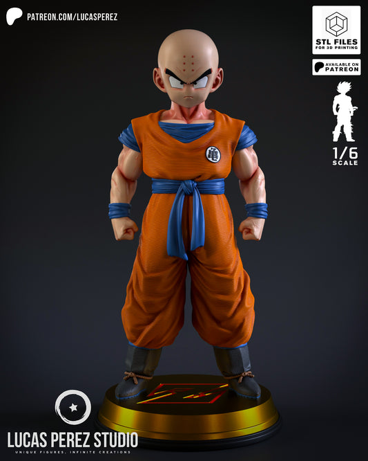 Krillin Z Warriors 1/6 - Lucas Perez Studio