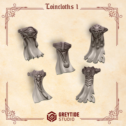 Loincloths 1 CL - Bits - GreyTide Studio