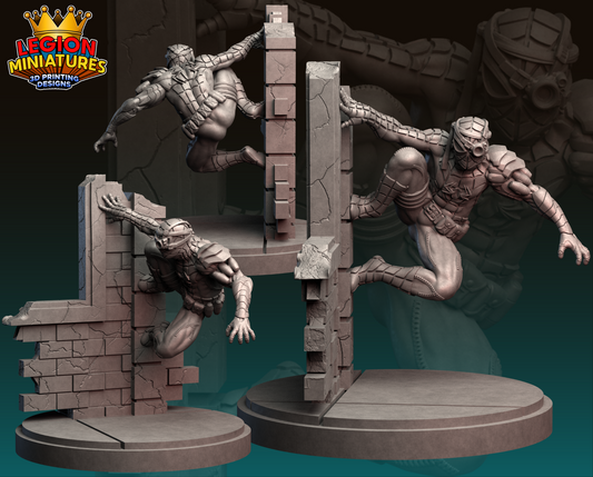 Spiderman Cyborg- Legion Miniatures