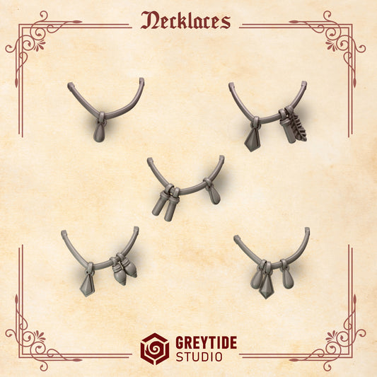 Necklaces decoration CL - Bits - GreyTide Studio