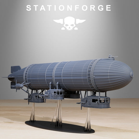 Grimguard Airship - StationForge - 28mm