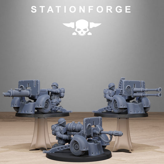 FreeGuard Light Machine Gun X3  - StationForge - 28mm