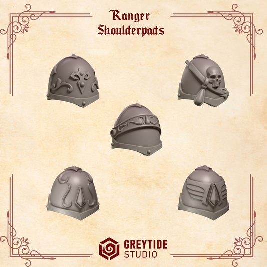 Ranger Shoulder pads CL - Bits - GreyTide Studio