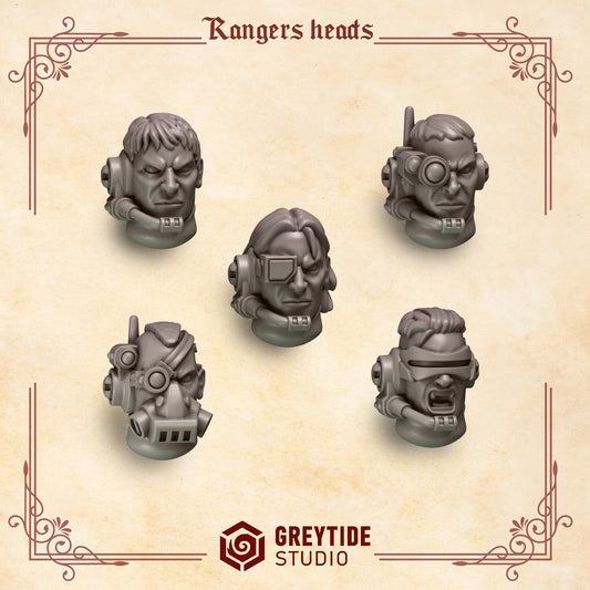 Ranger Heads CL - Bits - GreyTide Studio