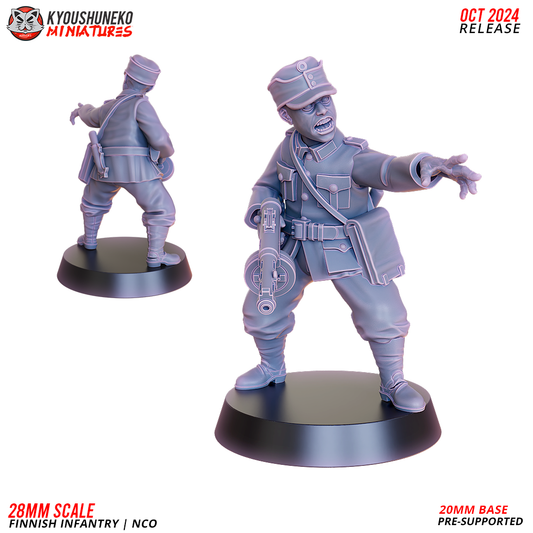 NCO | Finnish Infantry ww2 - Kyoushuneko Miniatures