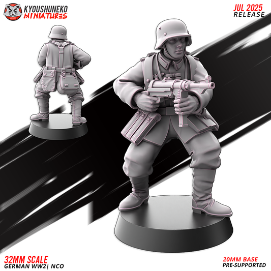 German WW2 | NCO - Kyoushuneko Miniatures