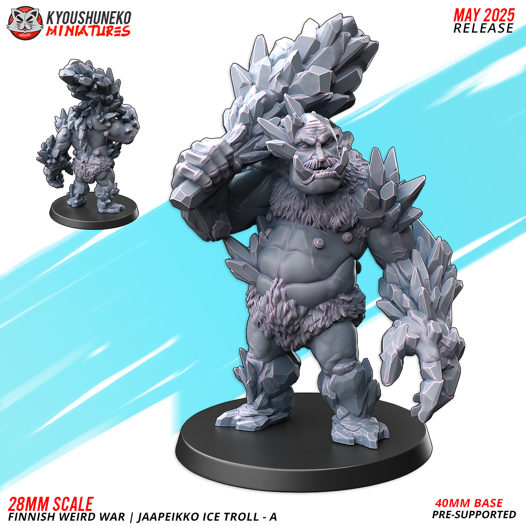 Ice Troll - A | Finnish Weird War ww2 - Kyoushuneko Miniatures