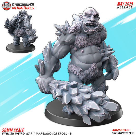 Ice Troll - B | Finnish Weird War ww2 - Kyoushuneko Miniatures
