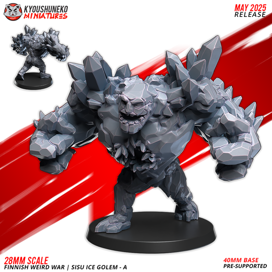 Sisu Ice Golem - A | Finnish Weird War ww2 - Kyoushuneko Miniatures