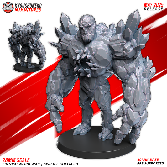Sisu Ice Golem - B | Finnish Weird War ww2 - Kyoushuneko Miniatures