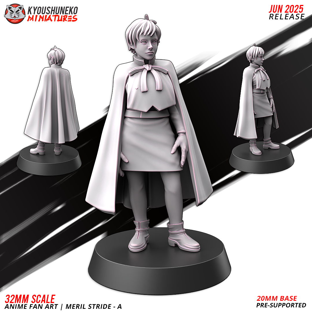 Anime Fan Art | Meril Stride A - Kyoushuneko Miniatures