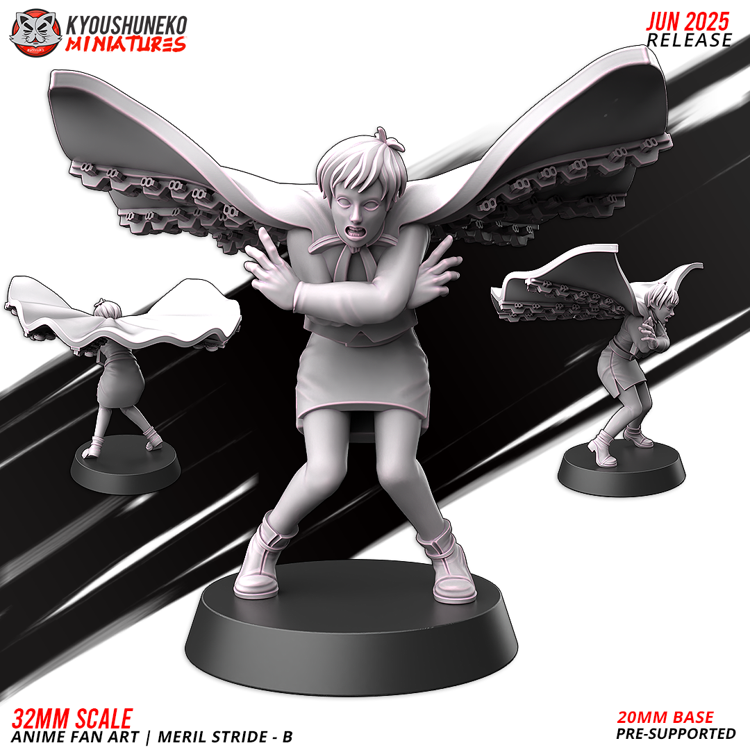 Anime Fan Art | Meril Stride B - Kyoushuneko Miniatures