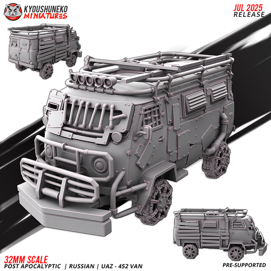 Russian | UAZ - 452 Van | Post Apocalyptic Russia