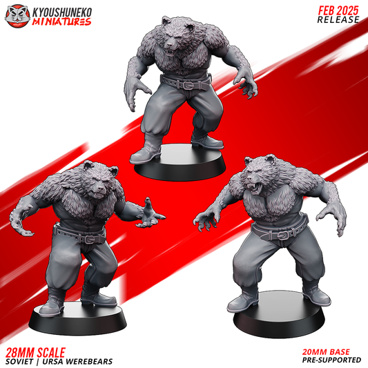 Soviet | Ursa Werebear ww2 - Kyoushuneko Miniatures