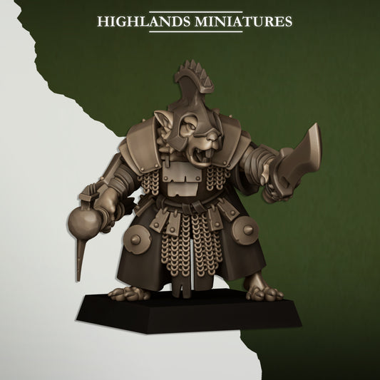 Sewer Vermin Lord - Highlands Miniatures - Highlands Miniatures