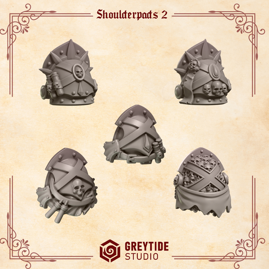 Shoulder pads 2 CL - Bits - GreyTide Studio