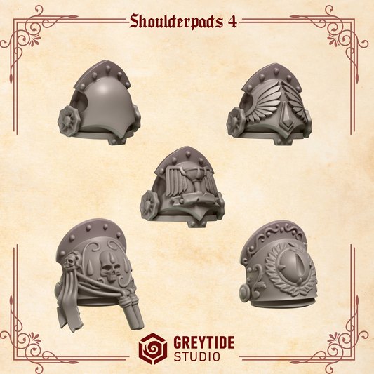 Shoulder pads 4 CL - Bits - GreyTide Studio