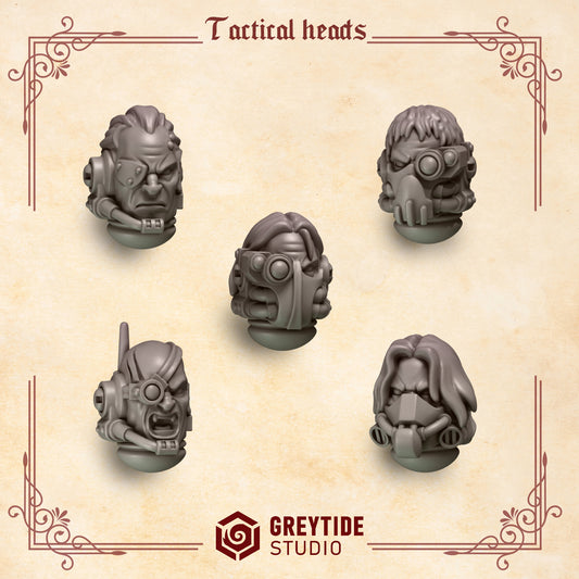 Tactical Heads CL - Bits - GreyTide Studio
