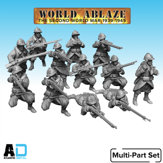 WW2 French Snipers - World Ablaze - Wargames Atlantic