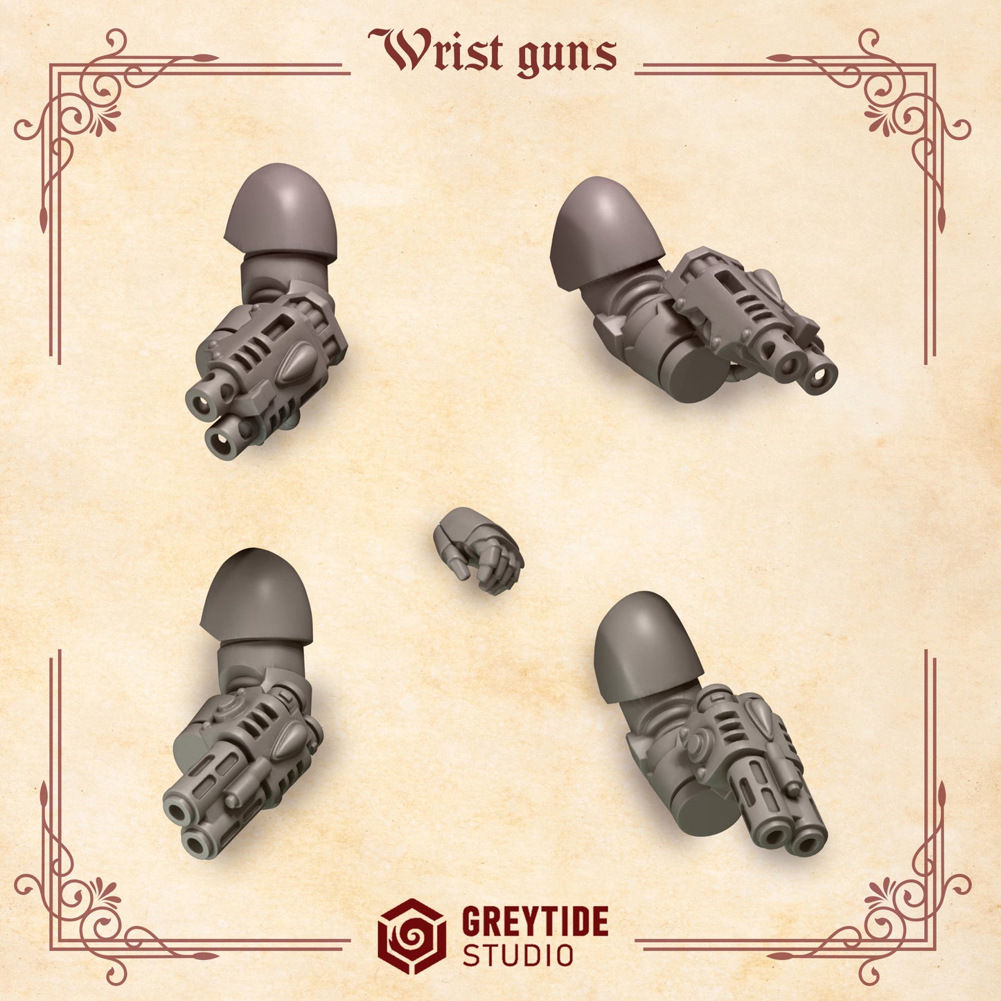 Wrist guns CL - Bits - GreyTide Studio
