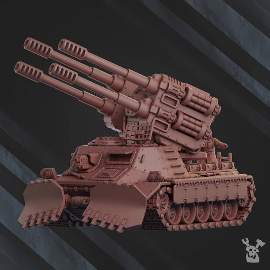 Anti-aircraft cannon "Ural Lynx" UL-87 - Dakkadakka