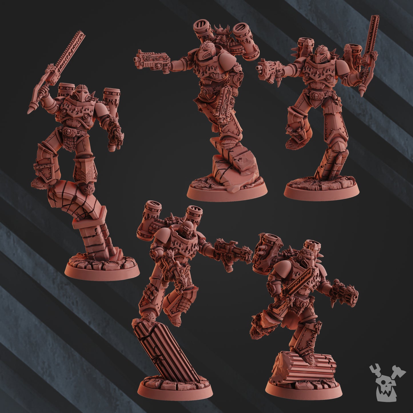 Assault Squad of Fire Lizard Warriors Order - Dakkadakka