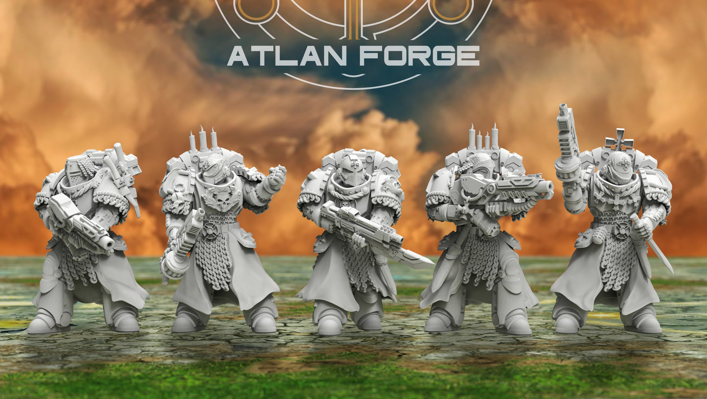 Knights Templar Sergeants - Atlan Forge