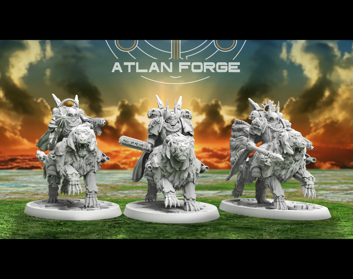 Angelic Lion Knights - Atlan Forge