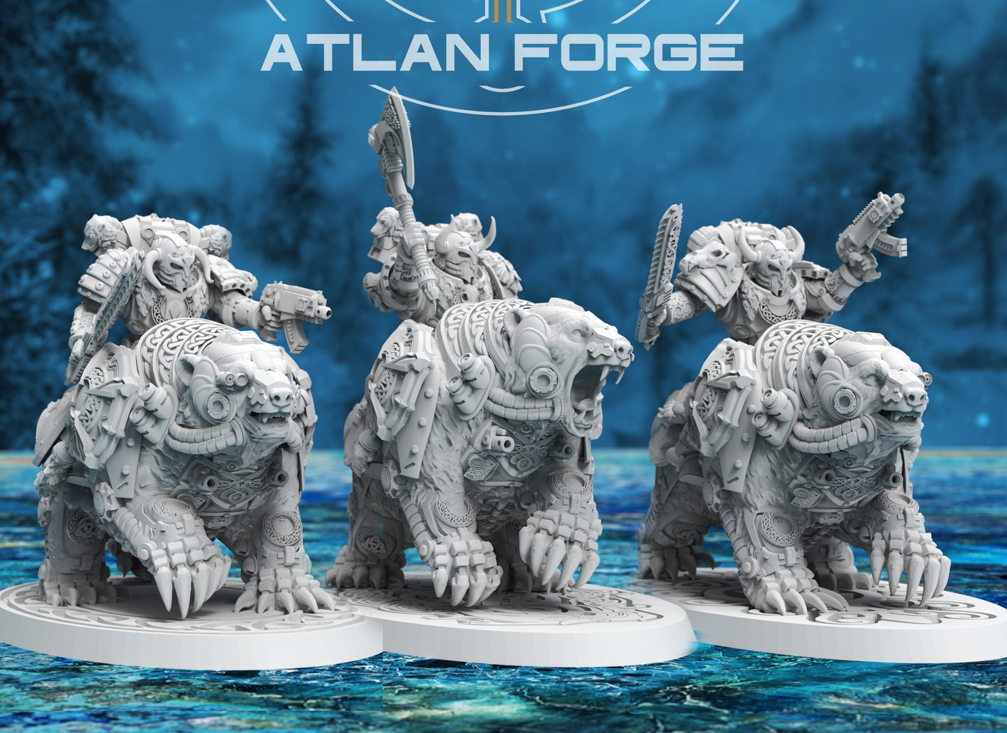 Asgardian Bear Riders - Atlan Forge