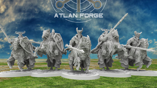 Knights Templar Lancers - Fantasy Edition - Atlan Forge